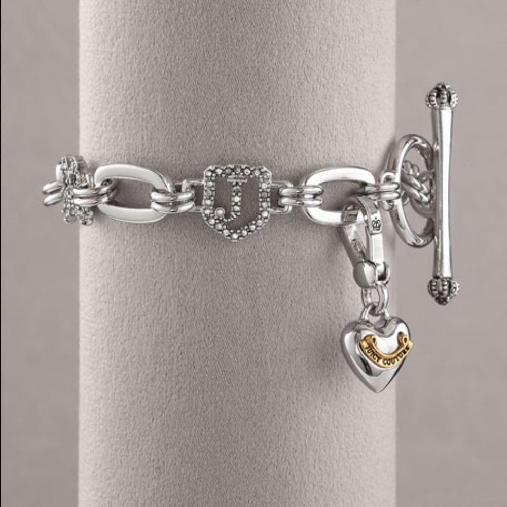Juicy Couture LUXE Limited Edition Crystal Charm Bracelet
